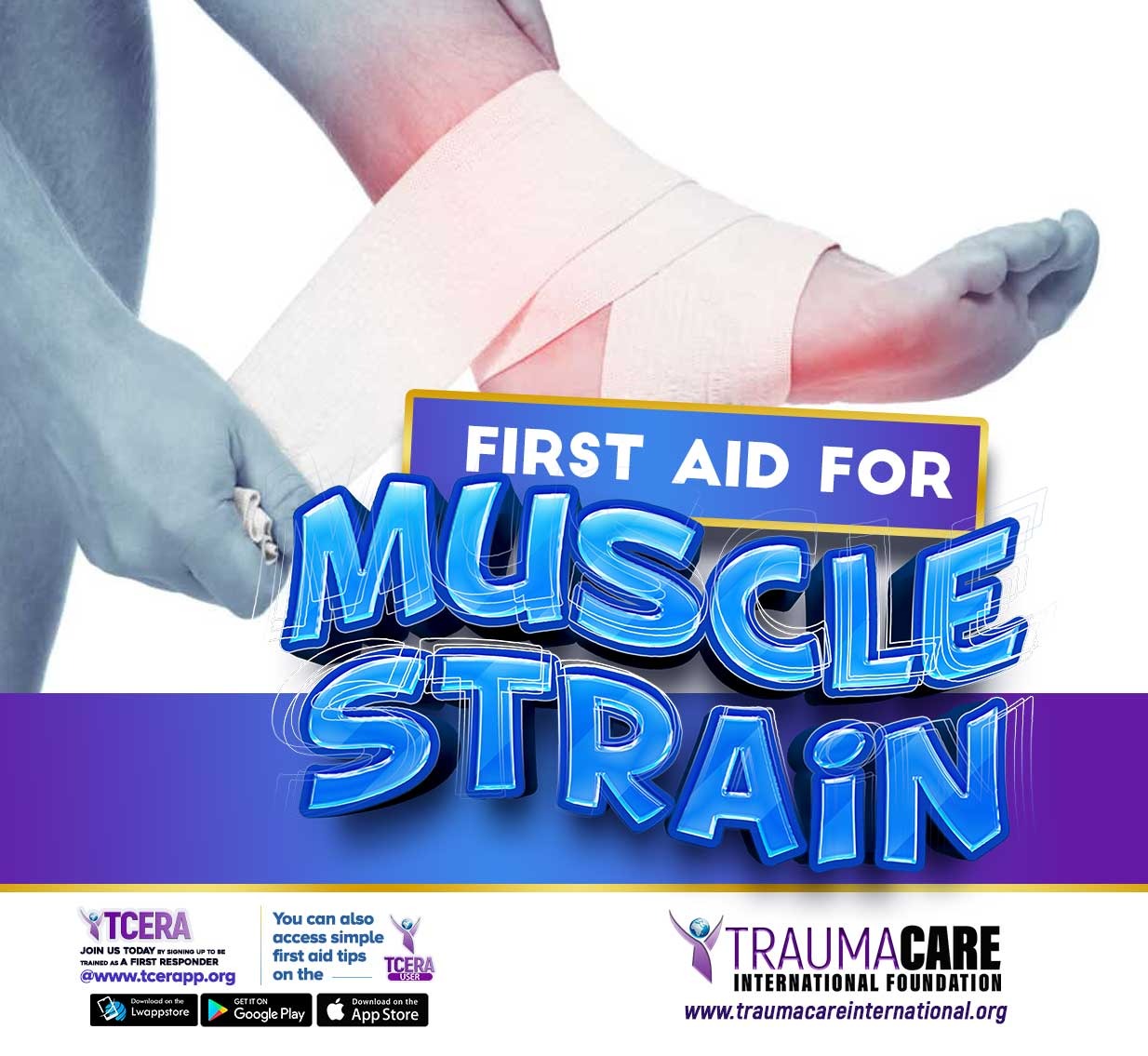 FIRST AID FOR MUSCLE STRAIN