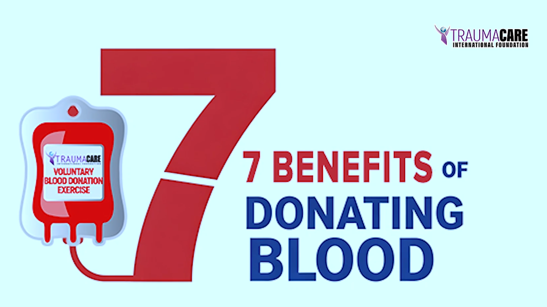 7 BENEFITS OF DONATING BLOOD